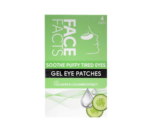 Face Facts Soothe Puffy Tired Eyes Under - Eye Gel Patches - NODBEAUTY