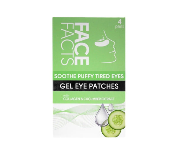 Face Facts Soothe Puffy Tired Eyes Under - Eye Gel Patches - NODBEAUTY