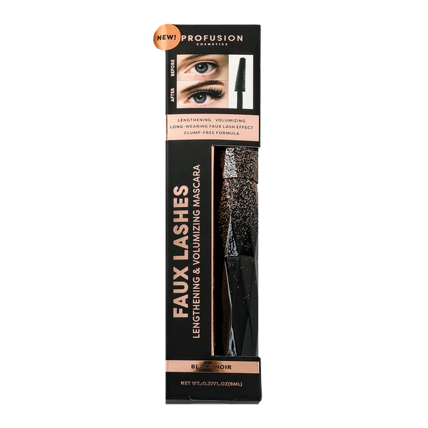 FAUX LASHES | LENGTHENING & VOLUMIZING MASCARA