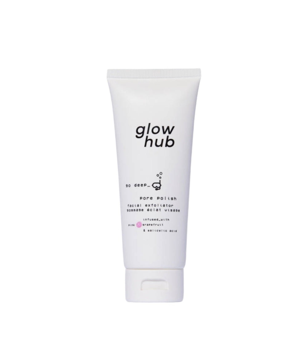 GLOW HUB PORE POLISH FACIAL EXFOLIATOR - NODBEAUTY