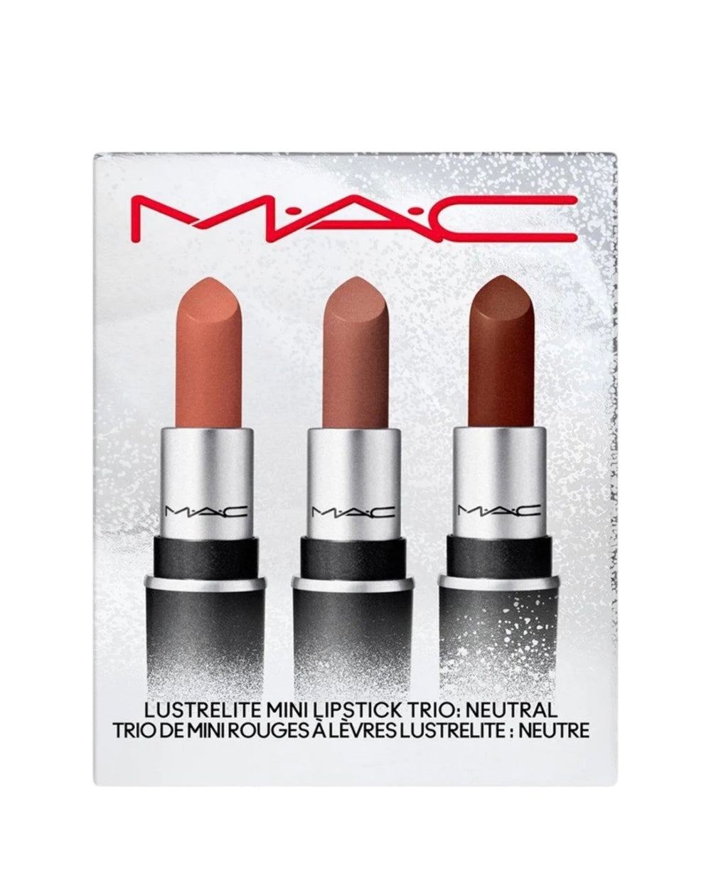 MAC Cosmetics Lustrelite Mini Lipstick Trio - Neutral - NODBEAUTY