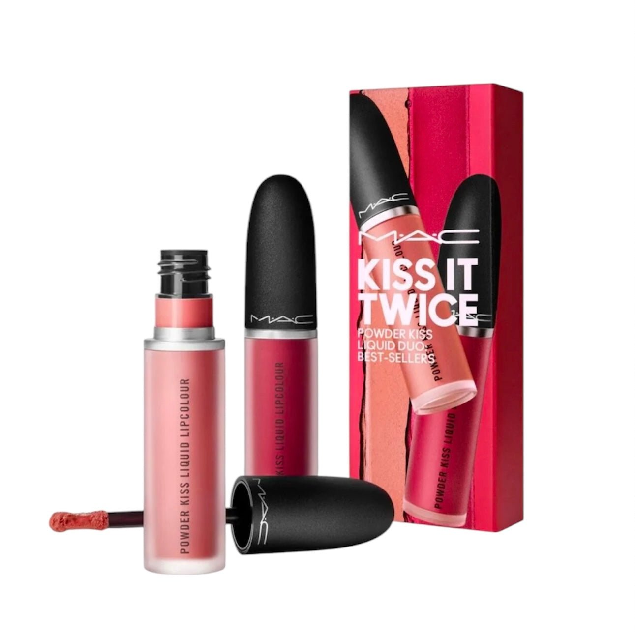 MAC Powder Kiss Lipstick Set - NODBEAUTY