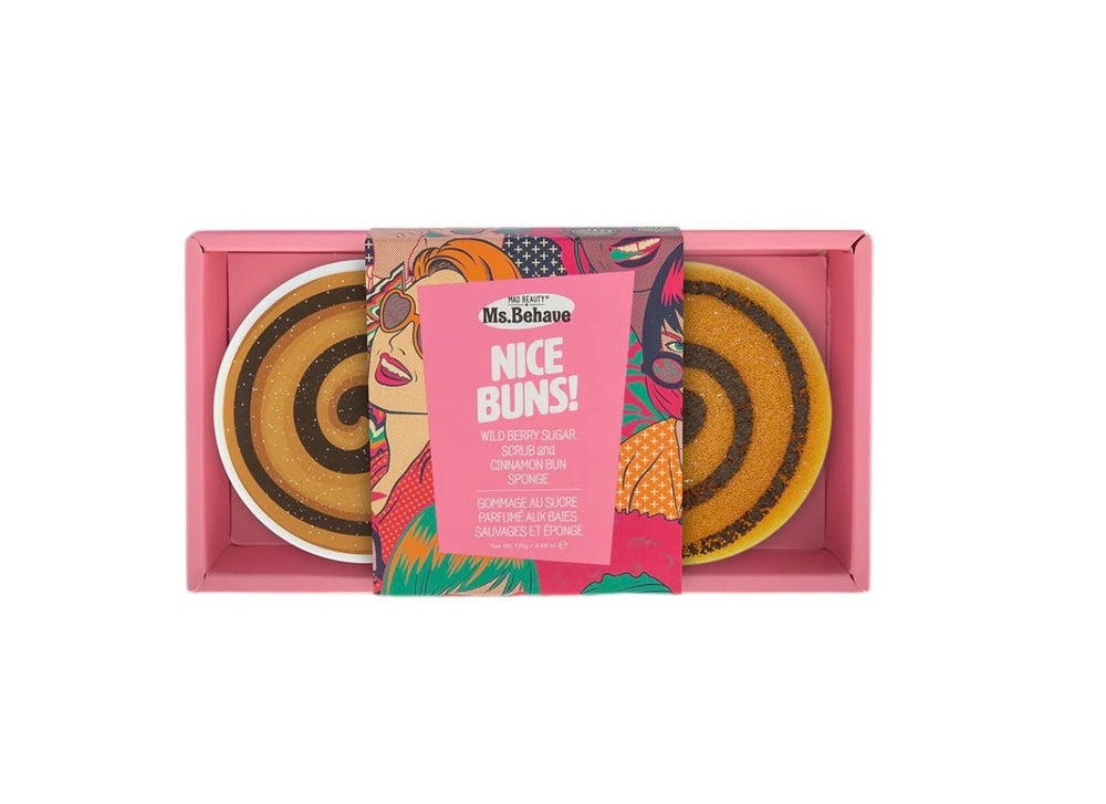 Mad Beauty Ms Behave Nice Buns Booty Scrub Set - NODBEAUTY