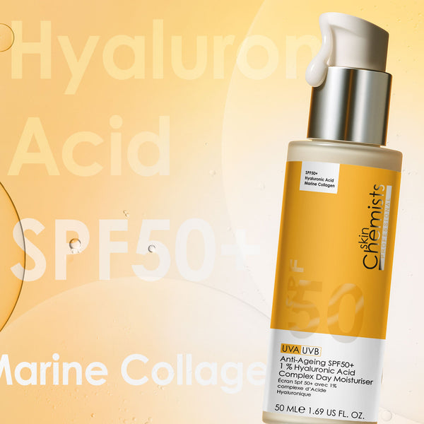 Anti-Ageing SPF50+ 1 % Hyaluronic Acid Complex Day Moisturiser