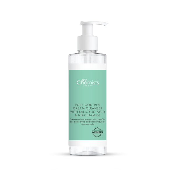Pore Control Cream Cleanser with Salicylic Acid & Niacinamide 200ml