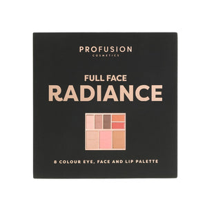 FULL FACE PALETTE RADIANCE | 8 SHADE EYE, FACE & LIP PALETTE