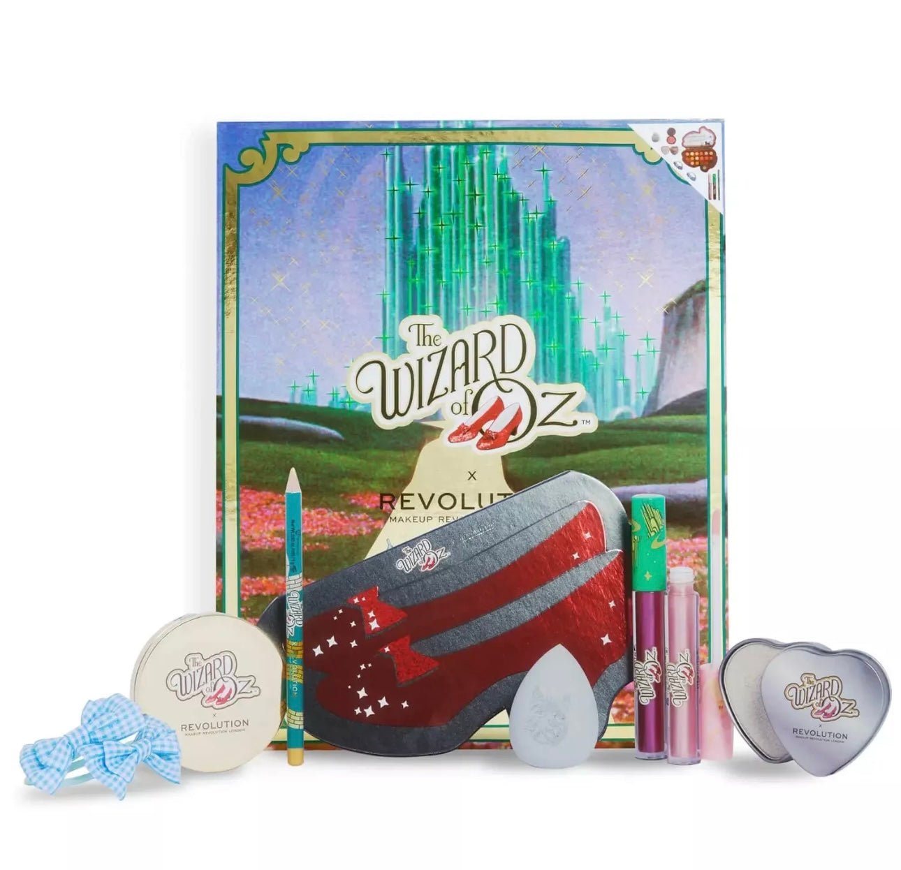 Revolution Beauty X Wizard Of Oz EMERALD CITY Makeup Set - NODBEAUTY