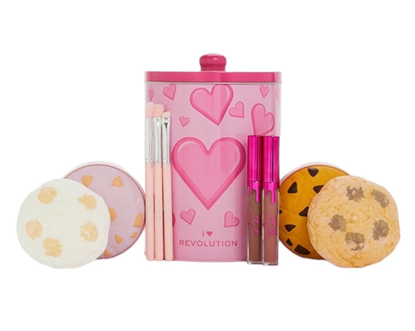 Revolution I Heart Revolution Cookie Tin Gift Set - NODBEAUTY