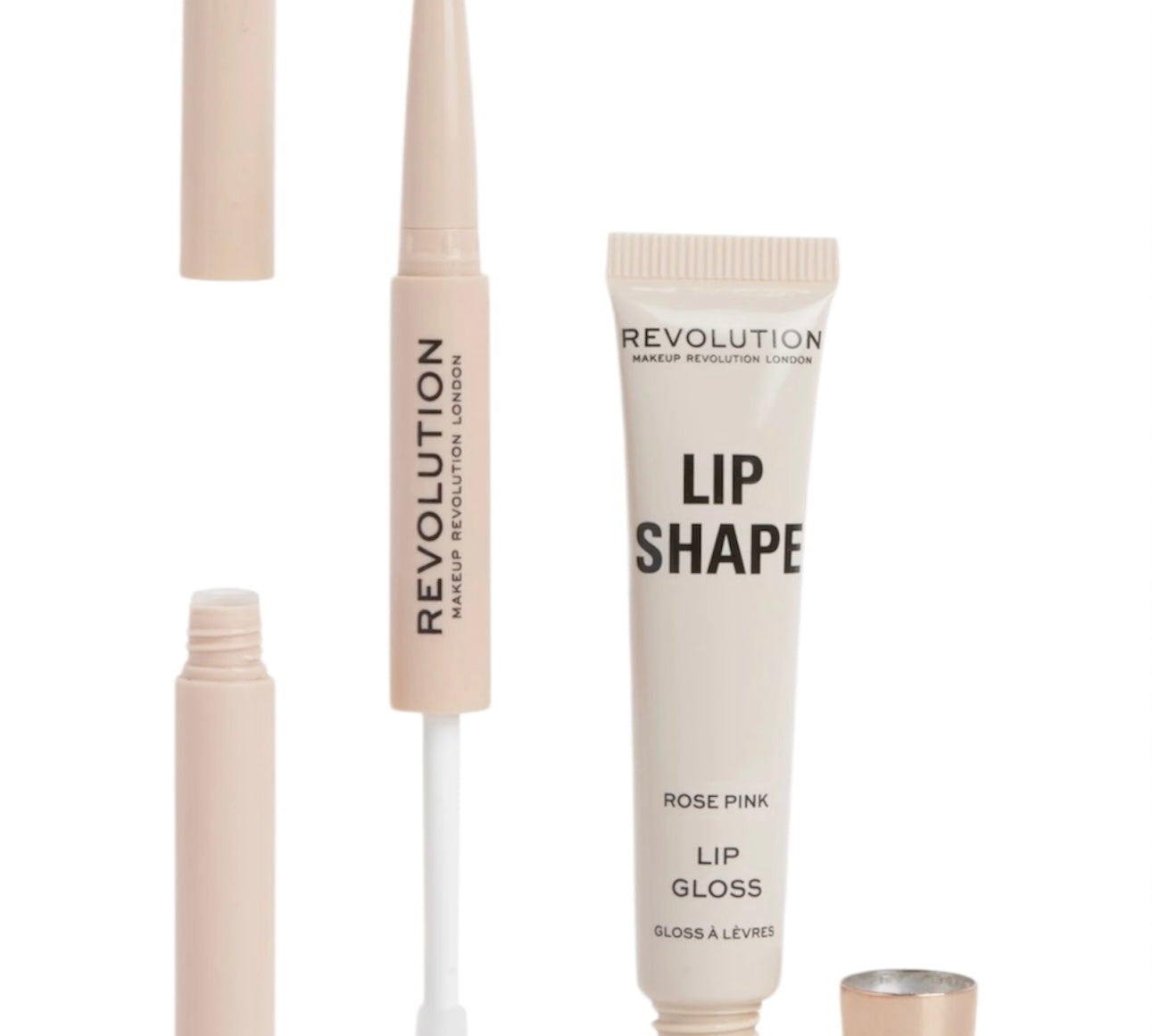 Revolution Makeup Revolution Lip Shape Kit - Rose Pink - NODBEAUTY