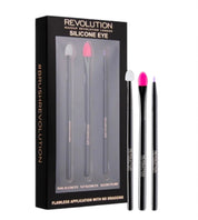 Revolution Makeup Silicone Eye Flawless Application With No Dragging Brush Set - NODBEAUTY