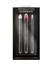 Revolution Makeup Silicone Eye Flawless Application With No Dragging Brush Set - NODBEAUTY