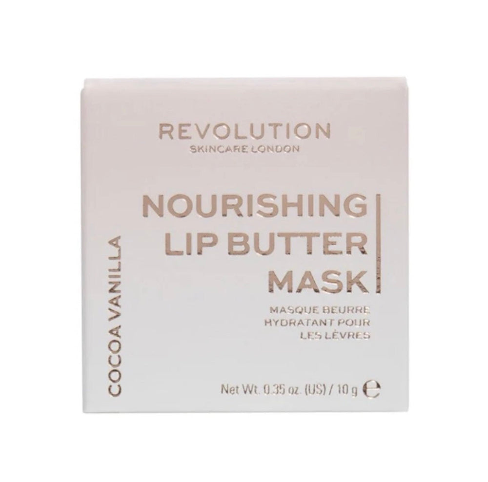 Revolution Nourishing Lip Butter Mask Cocoa Vanilla - NODBEAUTY