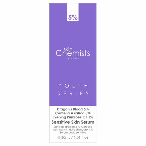 Sensitive Skin Serum Dragon's Blood 5%, Centella Asistica 3%, Evening Primrose Oil 1% 30ml