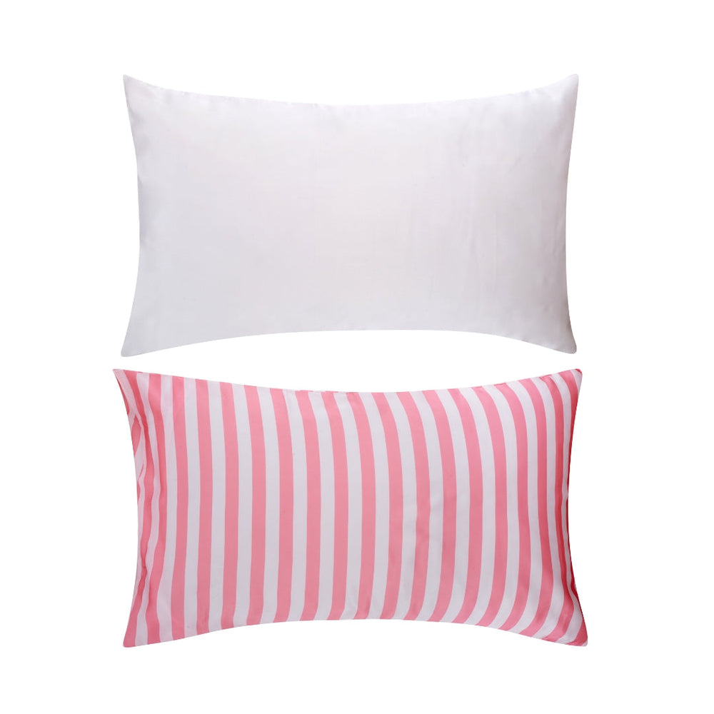 Soft Satin Pillowcase Set, Candy Shop