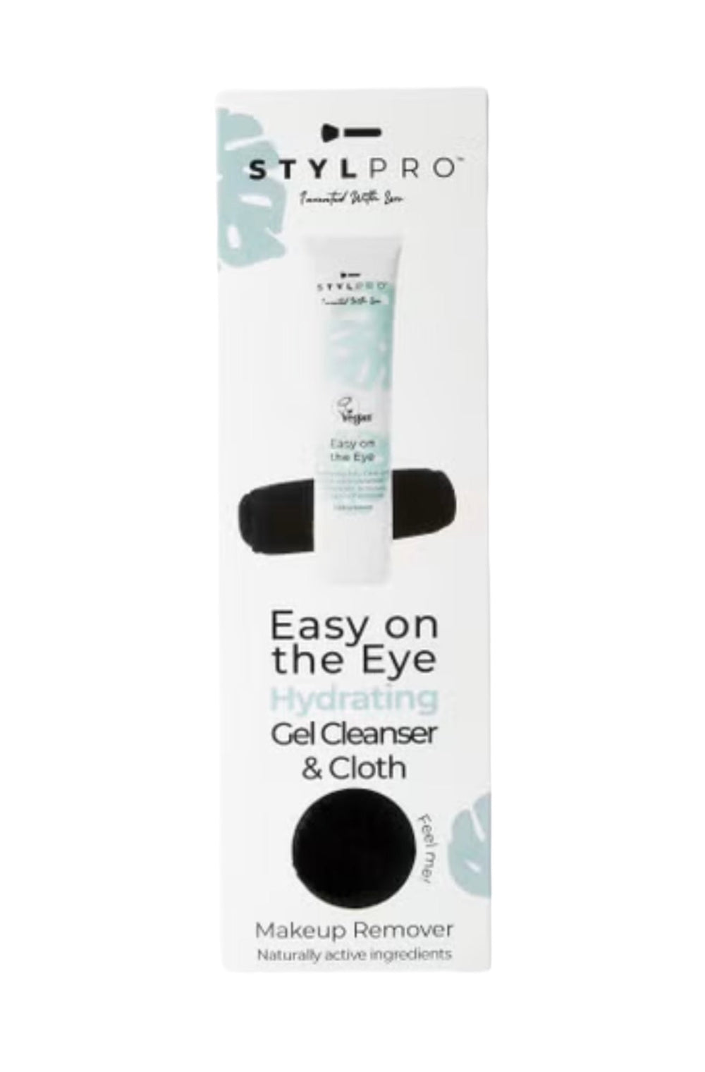 StylPro Easy on the Eye Jelly Cleanser and Cloth 100ml - NODBEAUTY