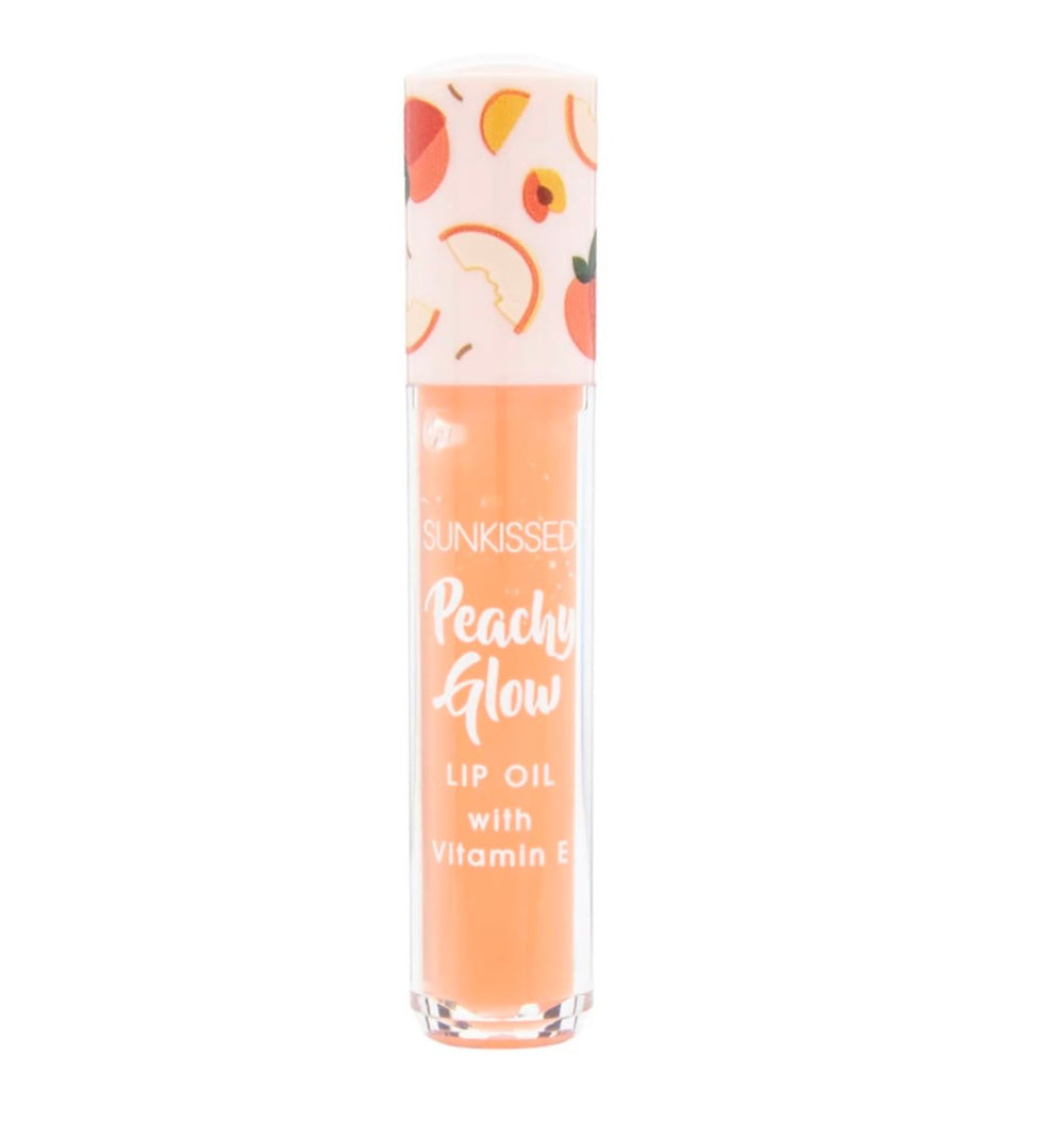 Sunkissed Peachy Glow Lip Oil - NODBEAUTY