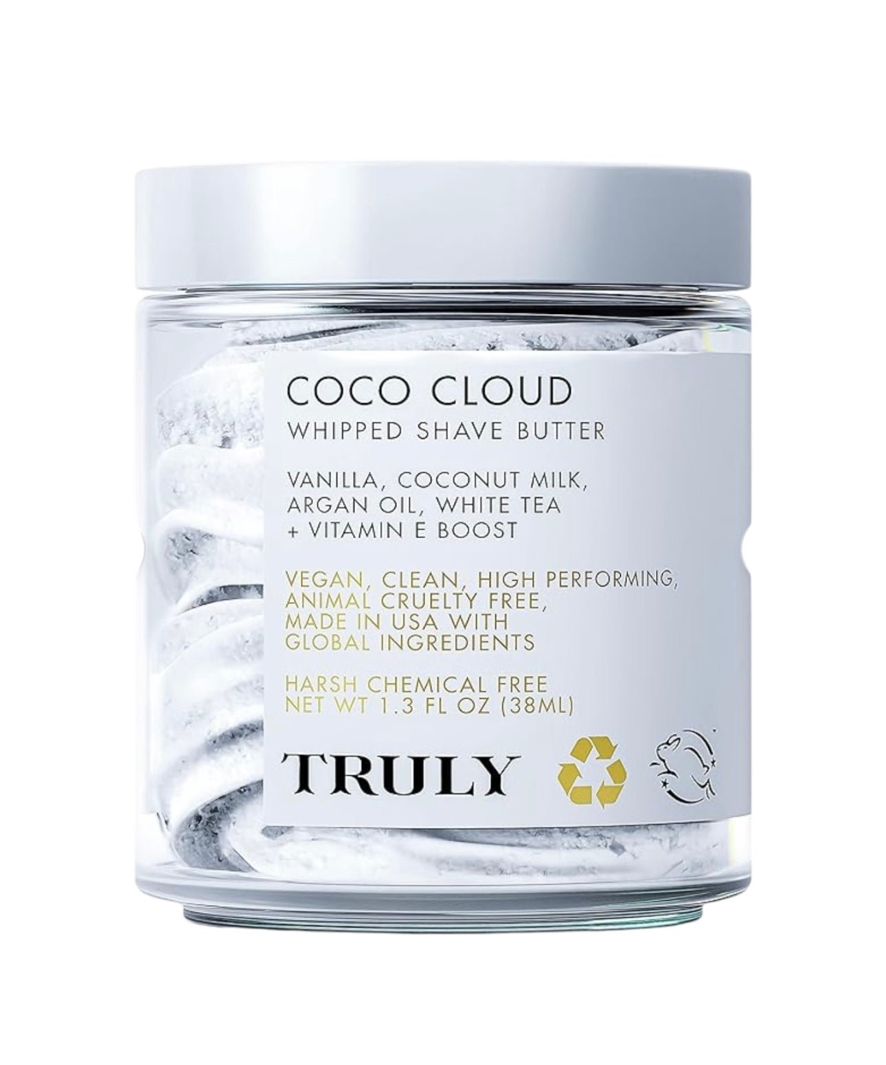 Truly Beauty Coco Cloud Shaving Cream - NODBEAUTY